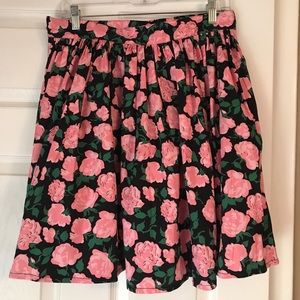 Unique Vintage Roses Skirt
